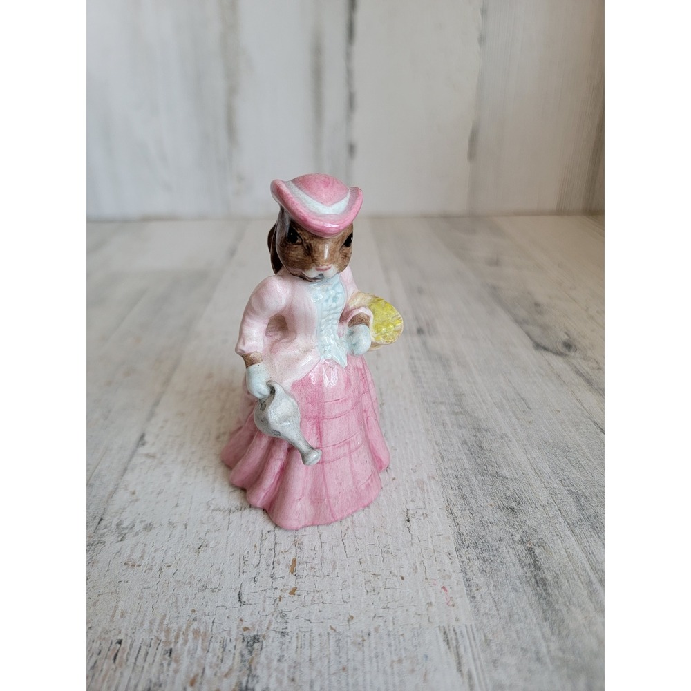 Bunnykins Mary Mary quite contrary rabbit Easter Bunny garden vintage figure
